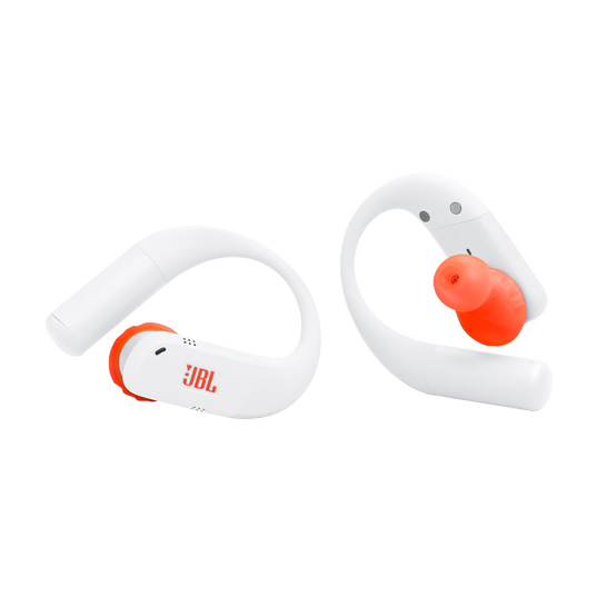 Słuchawki bezprzewodowe JBL Endurance Peak 4 białe - zdjęcie 3