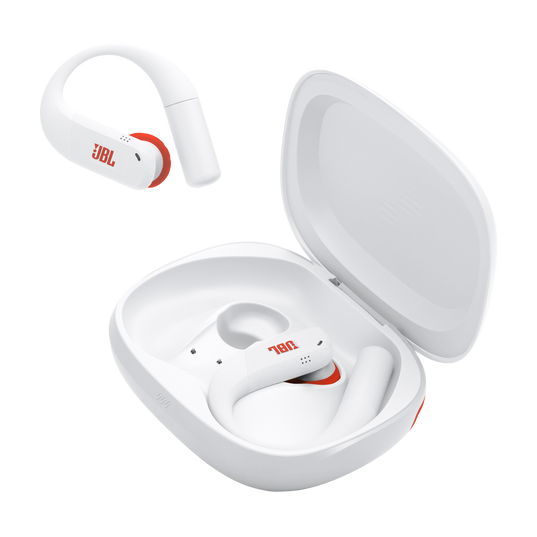 Słuchawki bezprzewodowe JBL Endurance Peak 4 białe - zdjęcie 8