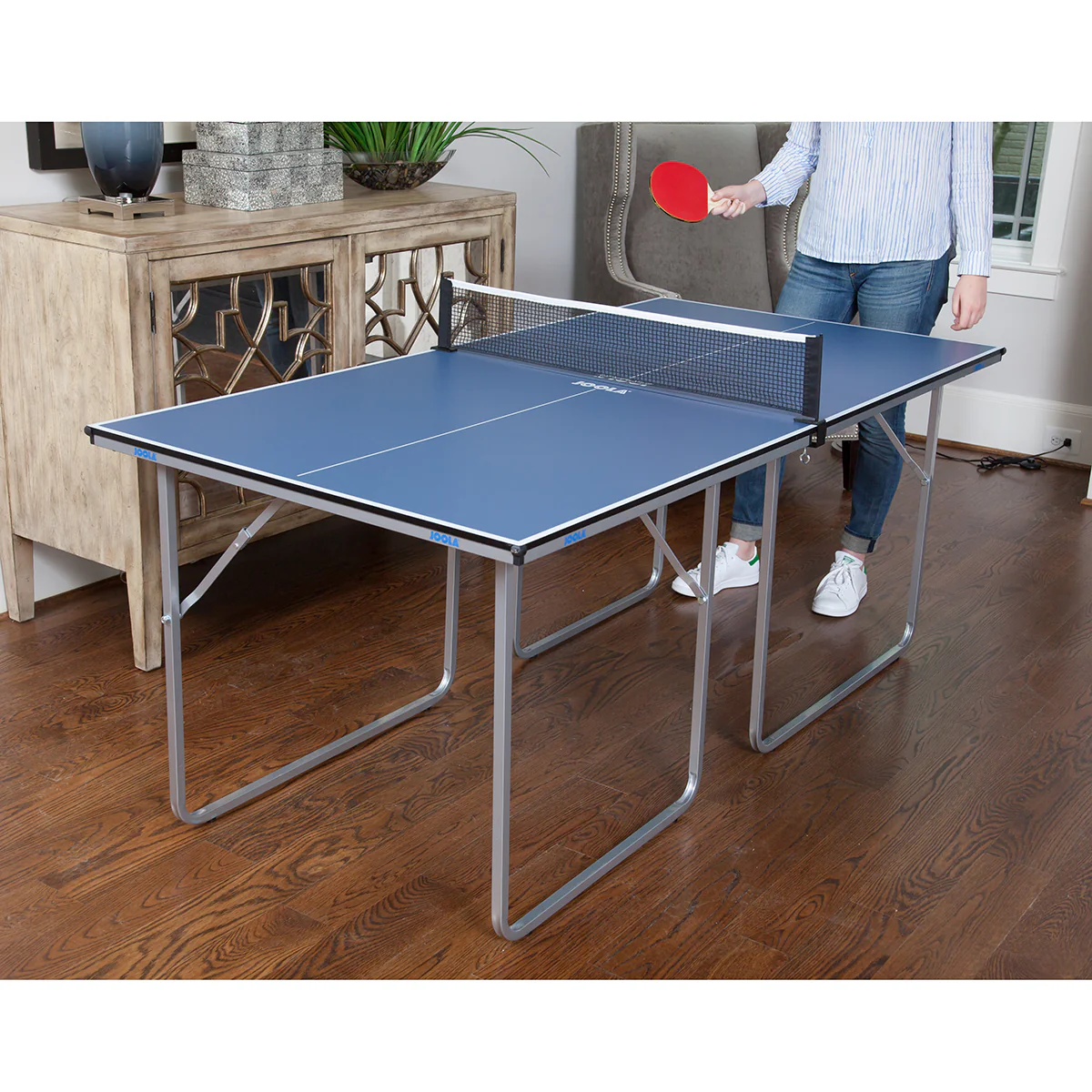 Stół do tenisa stołowego Joola MIDSIZE 19110 niebieski - zdjęcie 13
