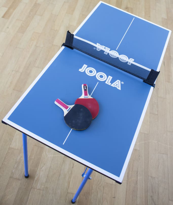 Stół do tenisa stołowego JOOLA MINI 19100 90x45 niebieski z siatką - zdjęcie 11