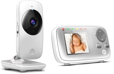 Niania elektroniczna Motorola VM482 baby monitor biały - zdjęcie 3