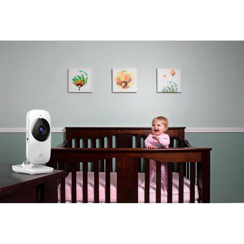 Niania elektroniczna Motorola VM482 baby monitor biały - zdjęcie 7