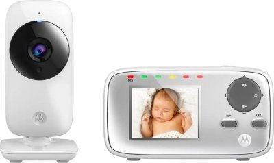 Niania elektroniczna Motorola VM482 baby monitor biały