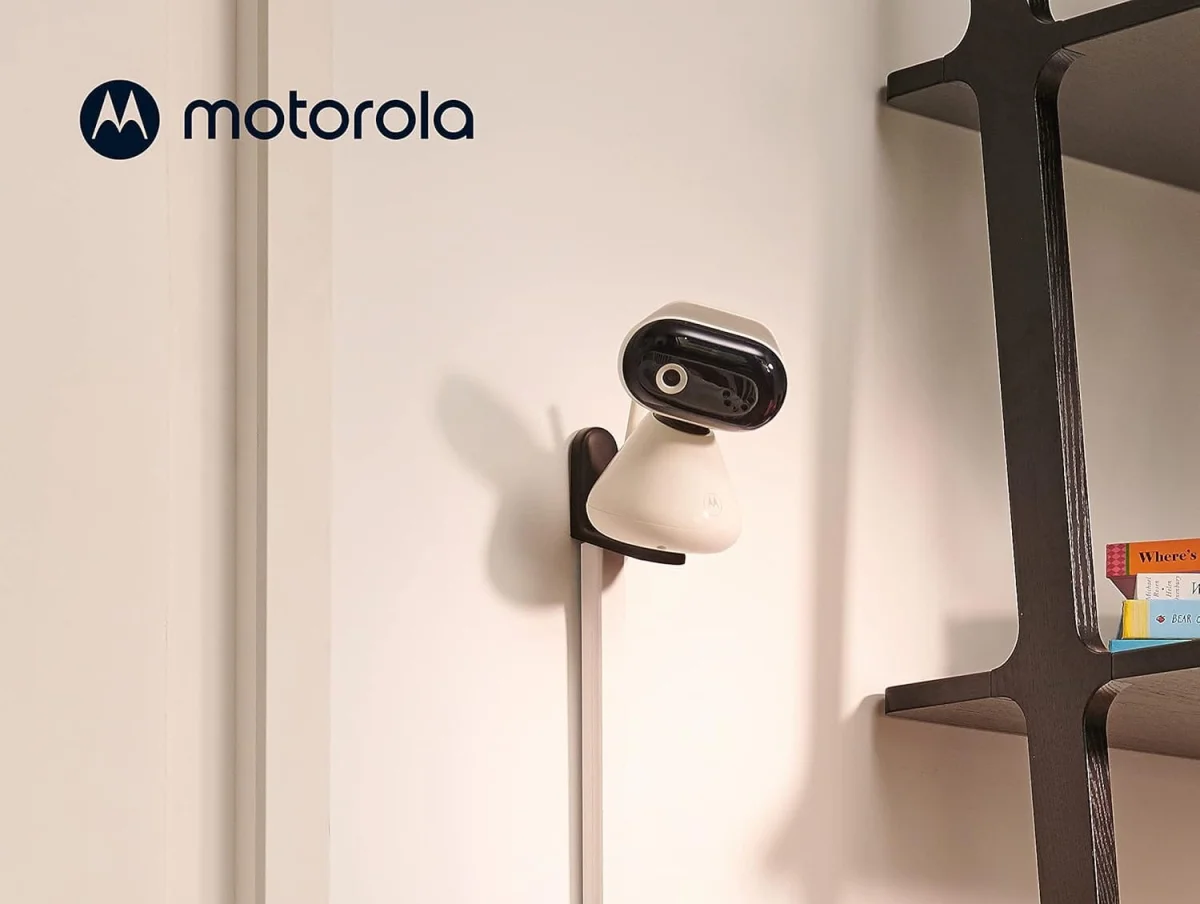Niania elektroniczna Motorola PIP1000 baby monitor biały - zdjęcie 3