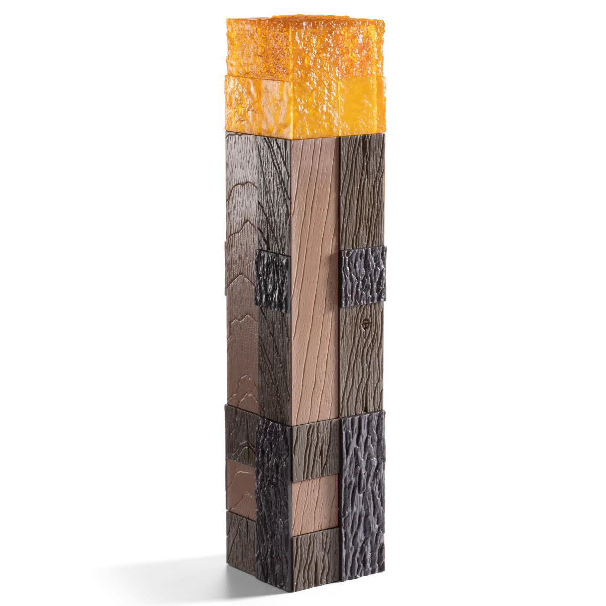Lampka pochodnia Minecraft 3D LED Torch The Noble Collection NN3727 - zdjęcie 3