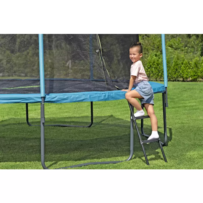Trampolina ogrodowa z siatką Bestway Xtreme Air 366 x 278 cm - zdjęcie 4