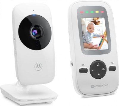 Elektroniczna niania MOTOROLA VM481 EU bezprzewodowa biała - zdjęcie 2