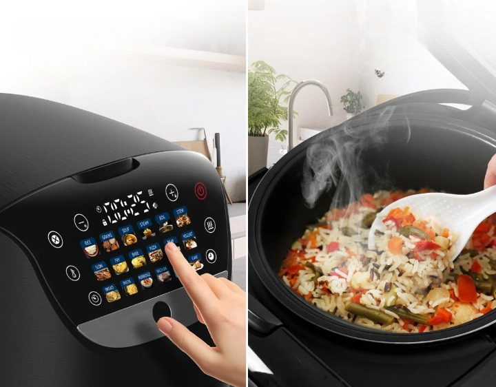 Ryżowar multicooker parowar do ryżu Balter MK-01 wielofunkcyjny 4L 18 programów - zdjęcie 3