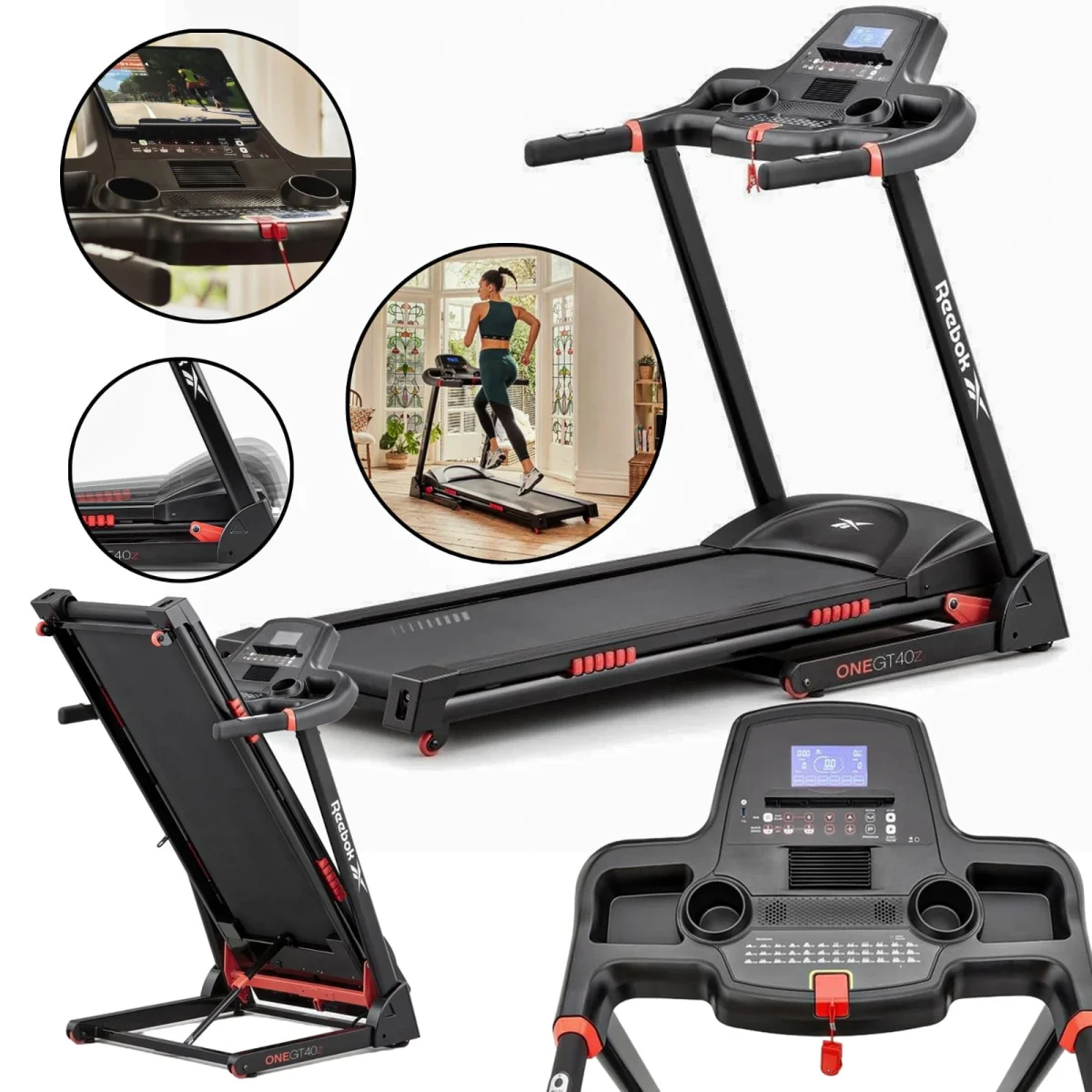 Bieżnia Elektryczna treningowa REEBOK GT40z 2KM 18km/h 110kg