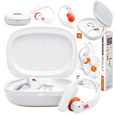 Słuchawki bezprzewodowe JBL Endurance Peak 4 białe
