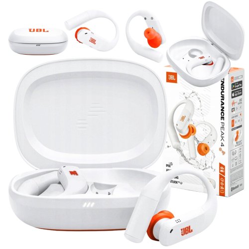 Słuchawki bezprzewodowe JBL Endurance Peak 4 białe