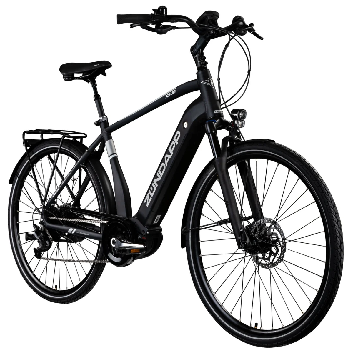 Rower elektryczny trekkingowy Zundapp X500 28" 250W BOSCH 51cm czarny - zdjęcie 2