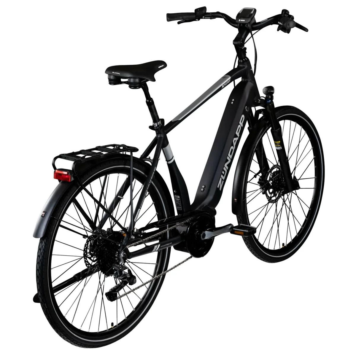 Rower elektryczny trekkingowy Zundapp X500 28" 250W BOSCH 51cm czarny - zdjęcie 4