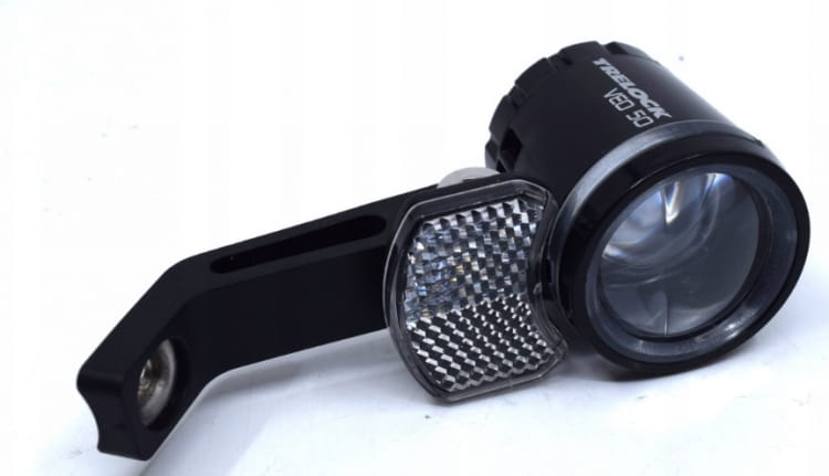 Lampka rowerowa przednia Trelock LS 380 BIKE-I VEO 50 E-bike 6-12V 50lux - zdjęcie 3
