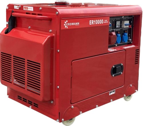 Profesjonalny agregat prądotwórczy Erdmann ER10000 Diesel 10 kW - zdjęcie 2