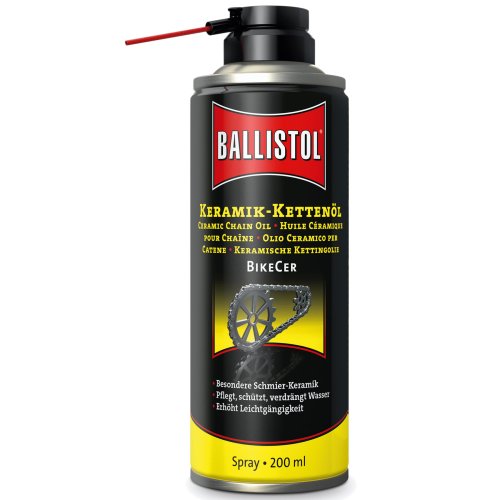 Olej do łańcuchów napędów rowerów Ballistol Ceramic Chain Oil 200 ml
