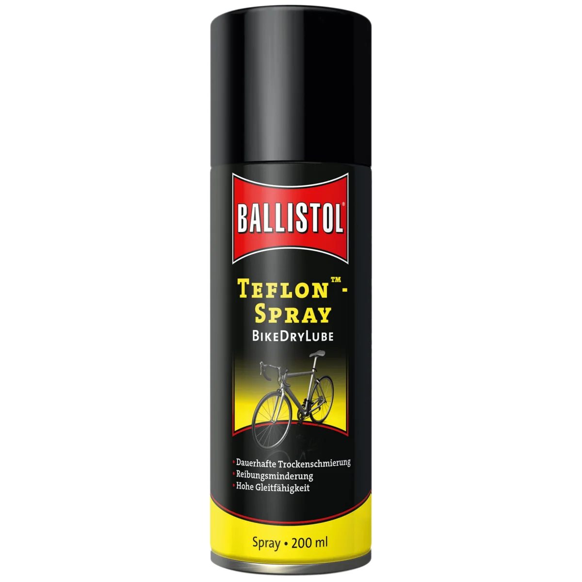 Smar do amortyzatorów rowerów Ballistol PTFE Dry Lubrication spray 200 ml
