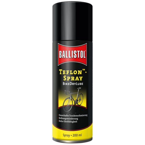 Smar do amortyzatorów rowerów Ballistol PTFE Dry Lubrication spray 200 ml
