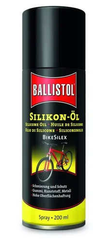 Silikonowy spray do amortyzatorów rowerów Ballistol Bike-Silex 200 ml
