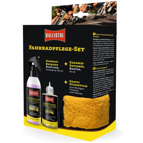Zestaw do czyszczenia pielęgnacji roweru Ballistol Bicycle Care Set