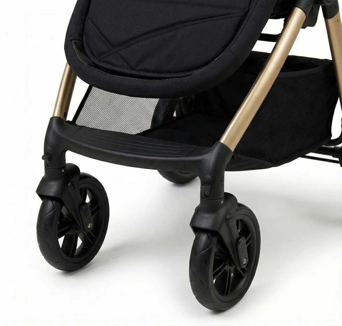 Wózek dziecięcy Kinderkraft MOOV 2 wielofunkcyjny 3w1 z fotelikiem czarny - zdjęcie 6
