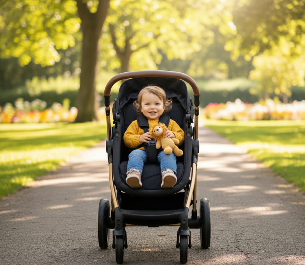 Wózek dziecięcy Kinderkraft MOOV 2 wielofunkcyjny 3w1 z fotelikiem czarny - zdjęcie 19