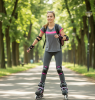 Rolki dziecęce Hudora Mia 28140 regulowane rozmiar 37-40 - zdjęcie 12