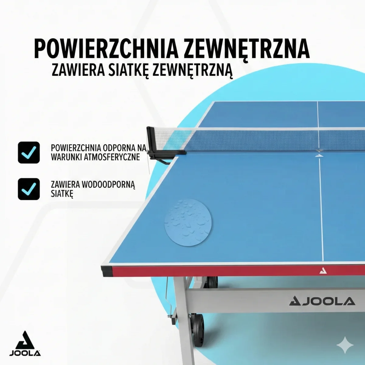Stół do tenisa stołowego Joola Table Aluterna - zdjęcie 17