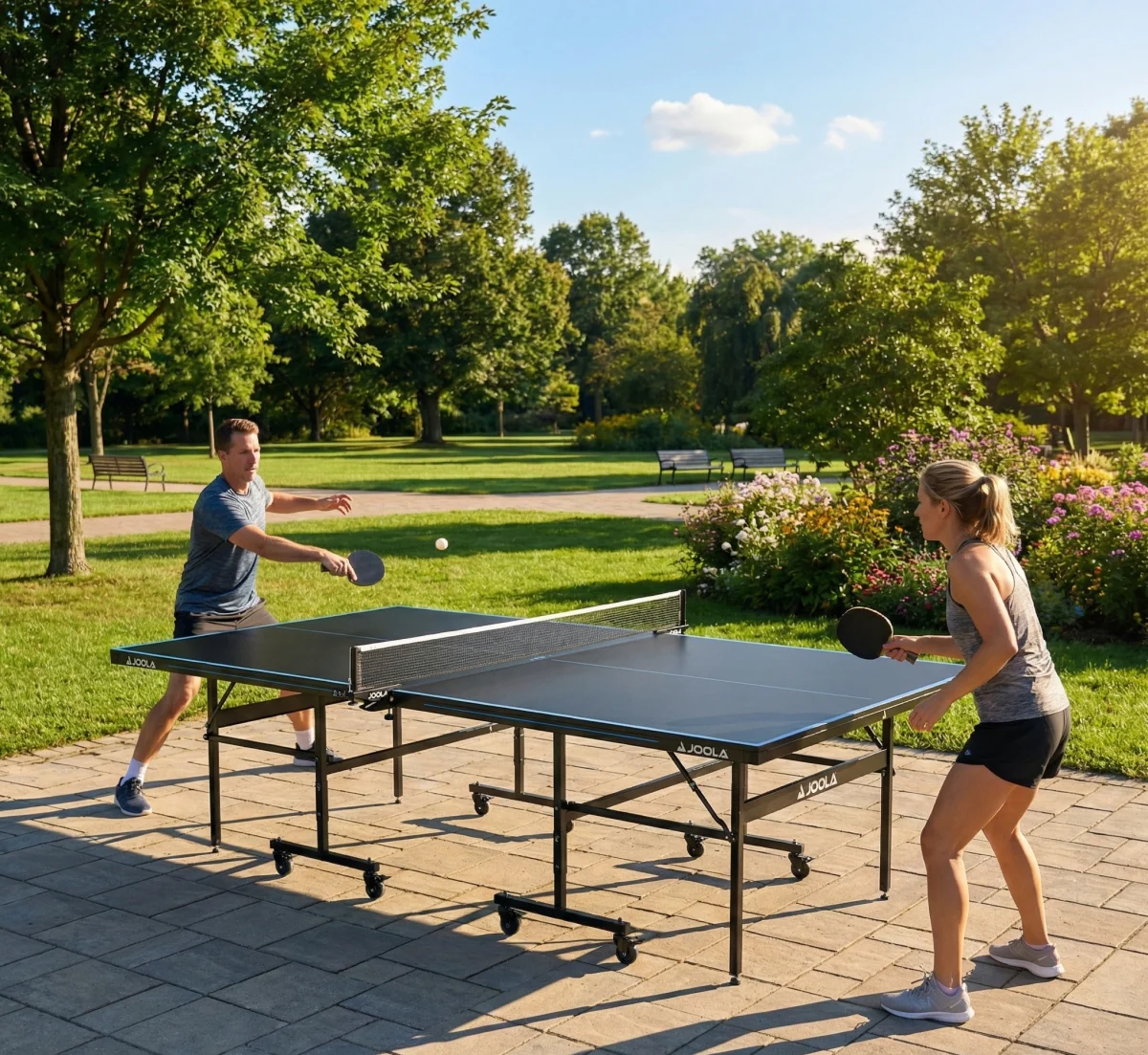 Stół do tenisa stołowego JOOLA 11647 Outdoor J100A - zdjęcie 10