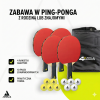 Zestaw do tenisa stołowego rakietki rakietka piłeczki JOOLA TT-SET QUATTRO - zdjęcie 9