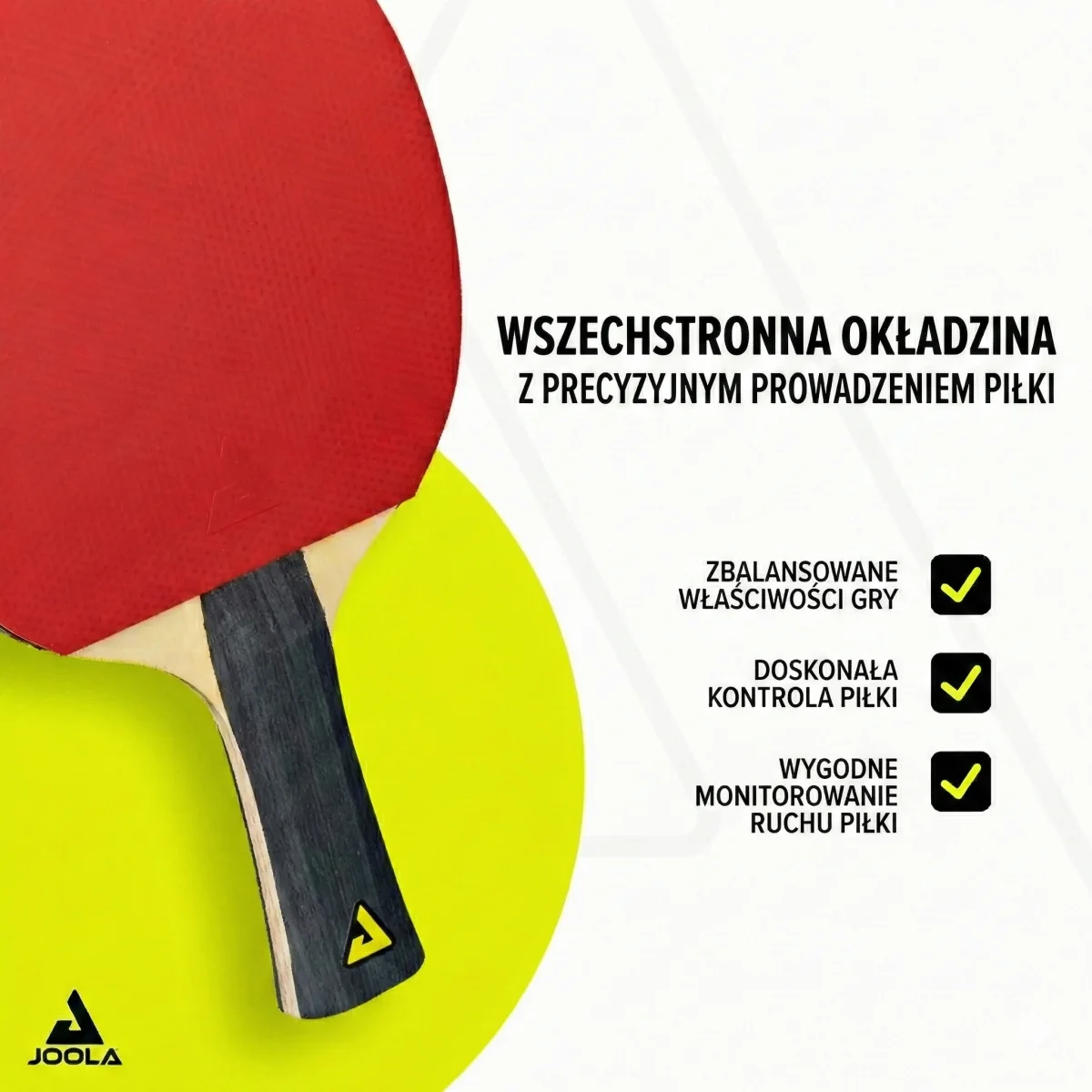 Zestaw do tenisa stołowego rakietki rakietka piłeczki JOOLA TT-SET QUATTRO - zdjęcie 10