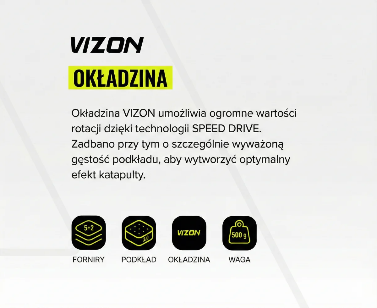 Zestaw paletka piłeczki do tenisa stołowego Joola Carbon Speed - zdjęcie 17