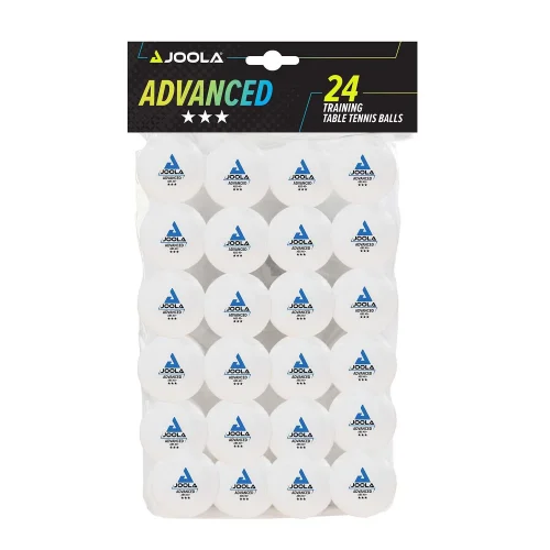 Piłeczki do tenisa stołowego JOOLA Advanced Training 40+ 24 szt. białe