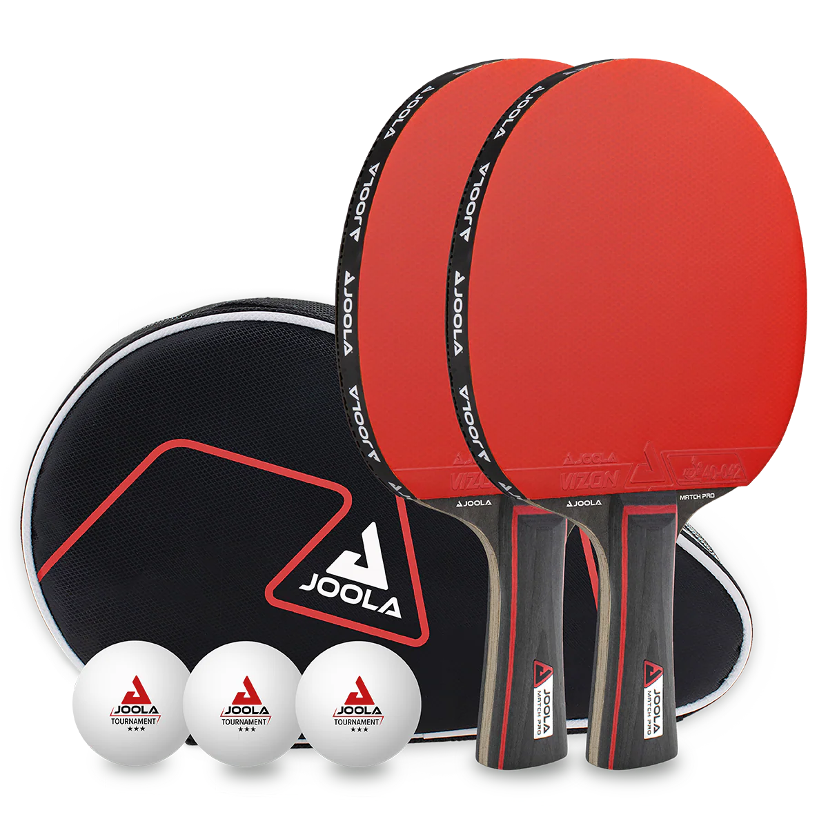Zestaw rakietki piłeczki do tenisa stołowego rakietka JOOLA DUO PRO ITTF - zdjęcie 8