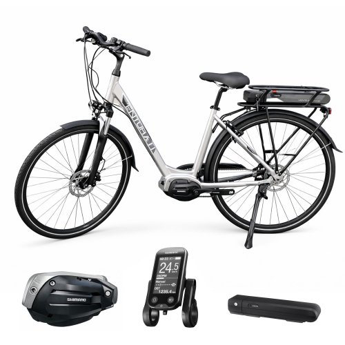 Rower elektryczny miejski Venturelli S-Motive Sport Shimano 40Nm 54cm 28''