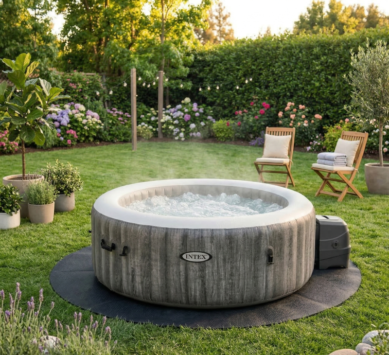 jacuzzi spa ogrodowe INTEX 6 osobowe LED