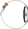 Smartwatch zegarek Huawei Watch GT 6 41mm srebrny brązowy pasek - zdjęcie 4