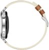 Smartwatch zegarek Huawei Watch GT 6 41mm srebrny brązowy pasek - zdjęcie 5