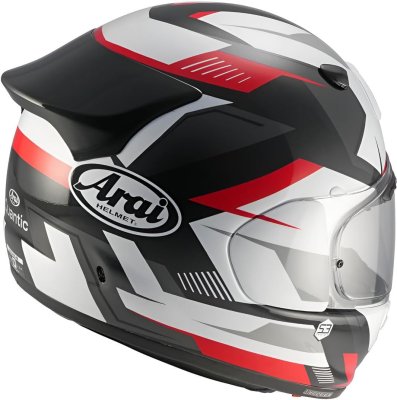 Kask motocyklowy ARAI Quantic Supra czerwony roz. M - zdjęcie 2
