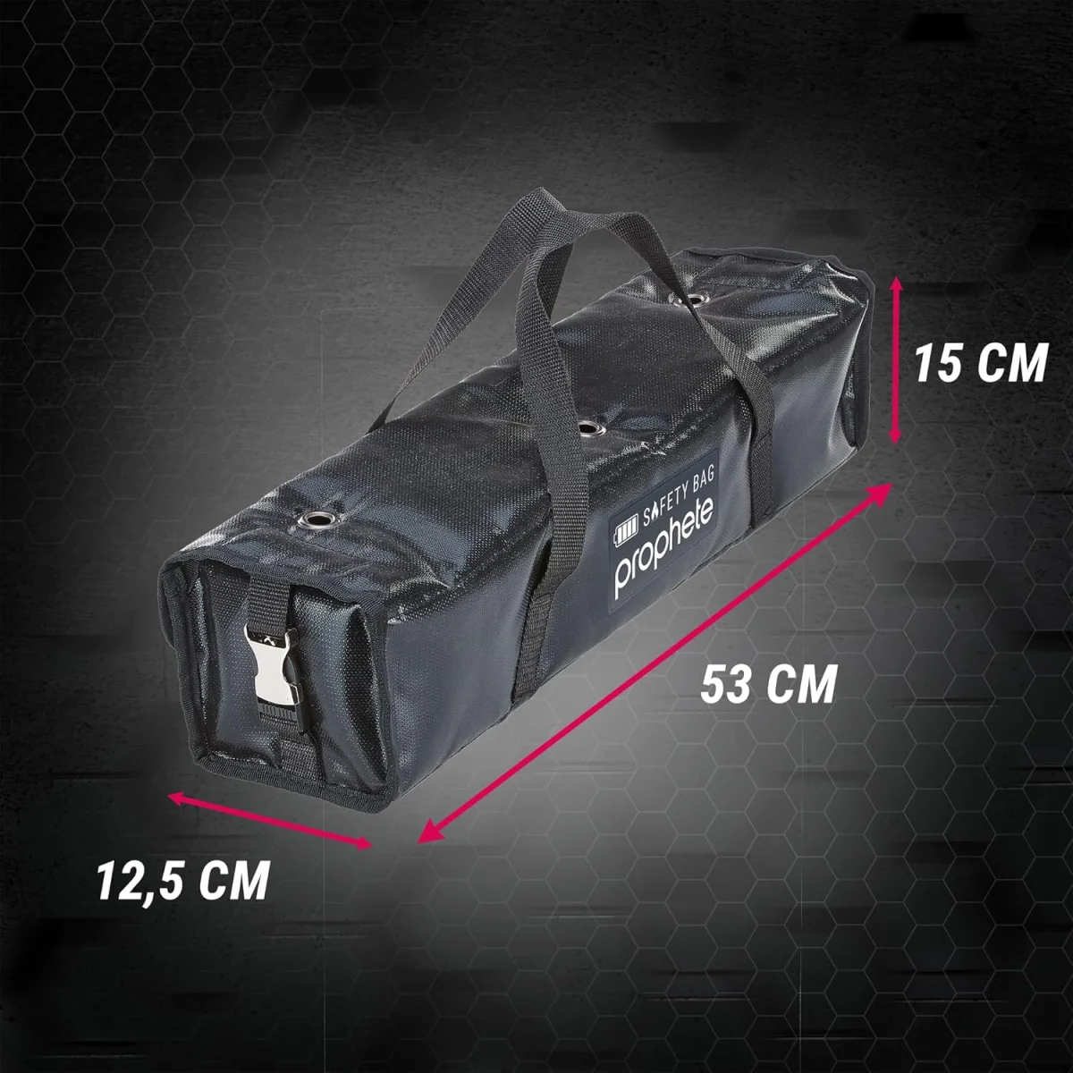 Torba Prophete Fireproof na baterie z uchwytem - zdjęcie 4