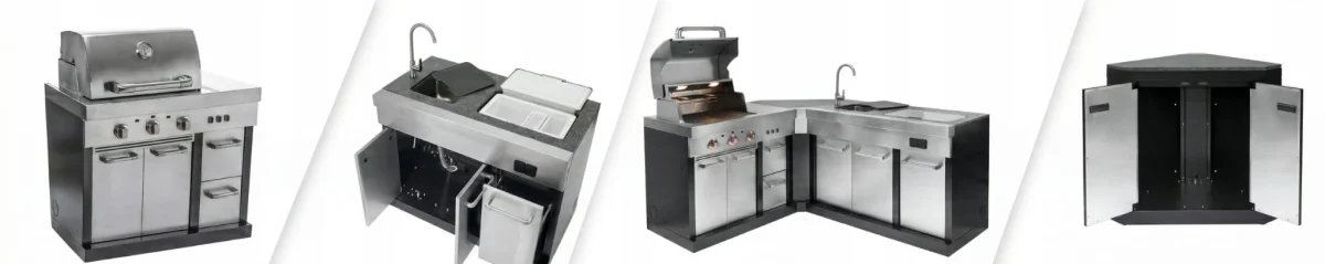 Grill ogrodowy gazowy kuchnia ogrodowa modułowa Char-Broil Ultimate 3200 - zdjęcie 8