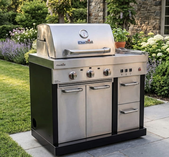 Grill ogrodowy gazowy kuchnia ogrodowa modułowa Char-Broil Ultimate 3200 - zdjęcie 7