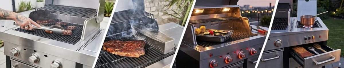 Grill ogrodowy gazowy kuchnia ogrodowa modułowa Char-Broil Ultimate 3200 - zdjęcie 9