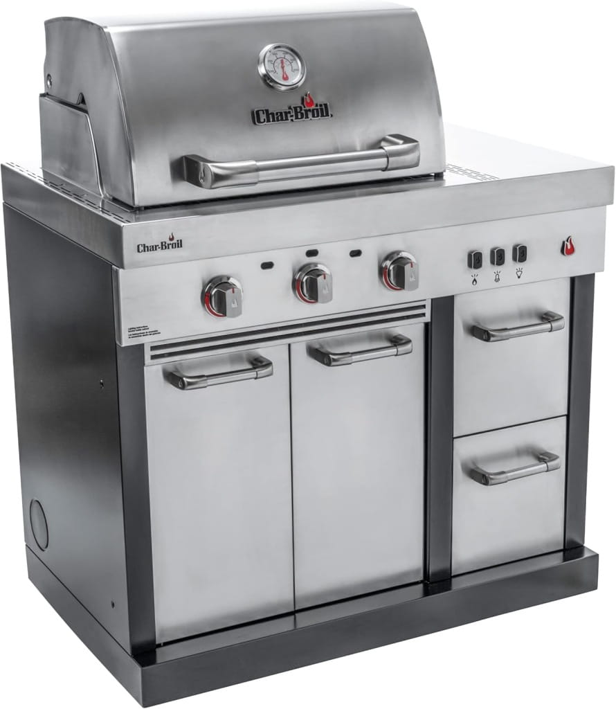 Kuchnia zewnętrzna ogrodowa grill Char-Broil 3200 Ultimate ze zlewem modułowa - zdjęcie 16
