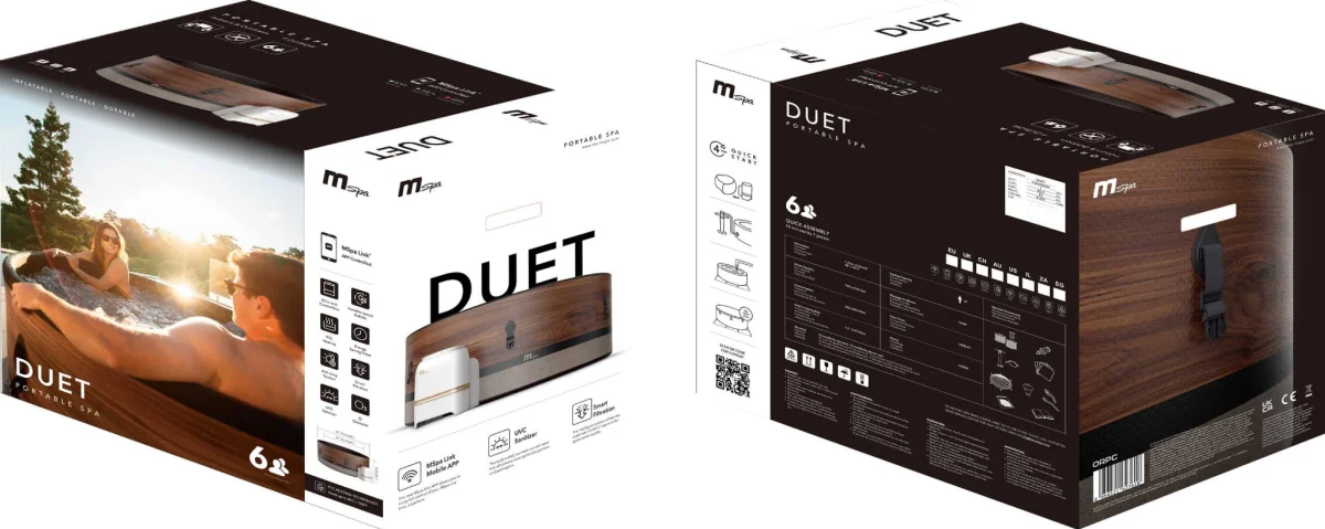 SPA ogrodowe MSPA 67750-F-DU062W FRAME DUET 6 os. Wi-Fi - zdjęcie 18