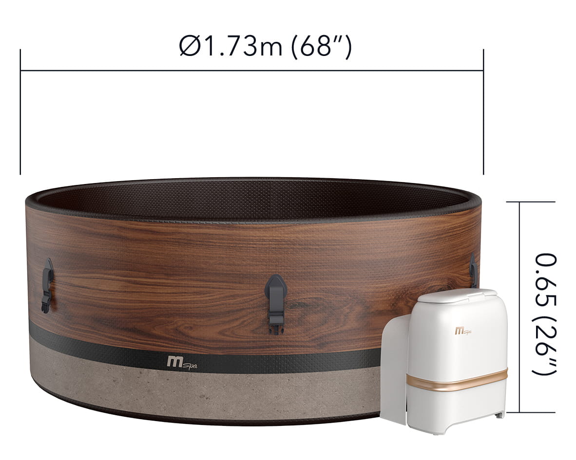 SPA ogrodowe MSPA 67750-F-DU062W FRAME DUET 6 os. Wi-Fi - zdjęcie 6