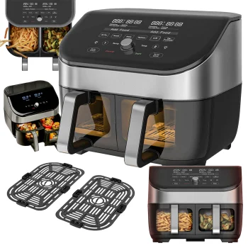 Frytkownica AIR FRYER beztłuszczowa dwukomorowa INSTANT VORTEX PLUS 7,6L
