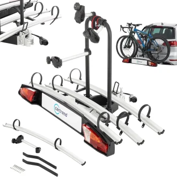 Bagażnik rowerowy na samochód Hak 2 Rowery CARTREND 45kg Alu Active 11116