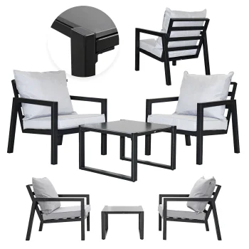 Zestaw wypoczynkowy Hartman Mallorca na balkon 2 osobowy