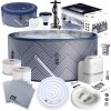 SPA ogrodowe MSPA 67750-F-NA062W FRAME NAVAL 6 os. Wi-Fi
